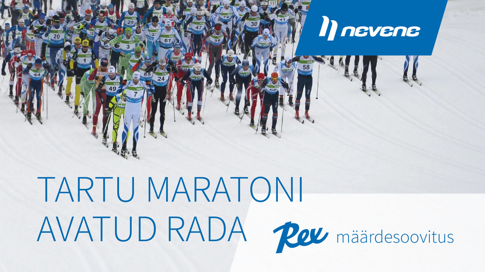 Rex määrdesoovitus 48. Tartu Maratoni Avatud Rajaks ja Teatemaratoniks - 13. veebruar 2022